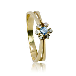GOLDIE Zlatý prsteň Acadia LRG575.TR