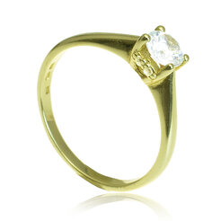 GOLDIE Zlatý prsteň s diamantmi Lyah ER451.MAX