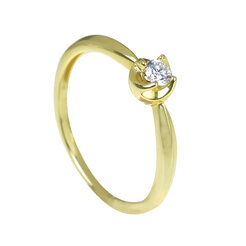 GOLDIE Zlatý prsteň s diamantom Brenna ER473.AVX