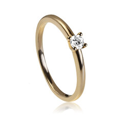 GOLDIE Zlatý prsteň s diamantom Ciara ER535.AV