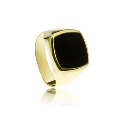 GOLDIE Zlatý prsteň s ónyxom MRG005.GS