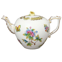 Porcelánová konvička na čaj vzor Queen Victoria HP098.VBO